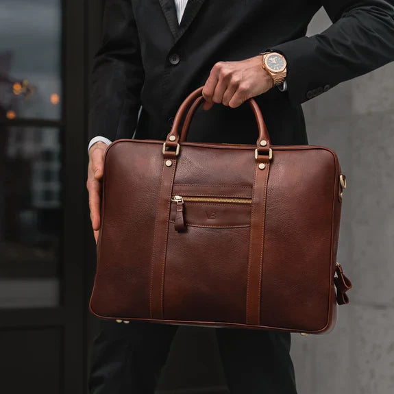Luxury Leather Laptop Bags